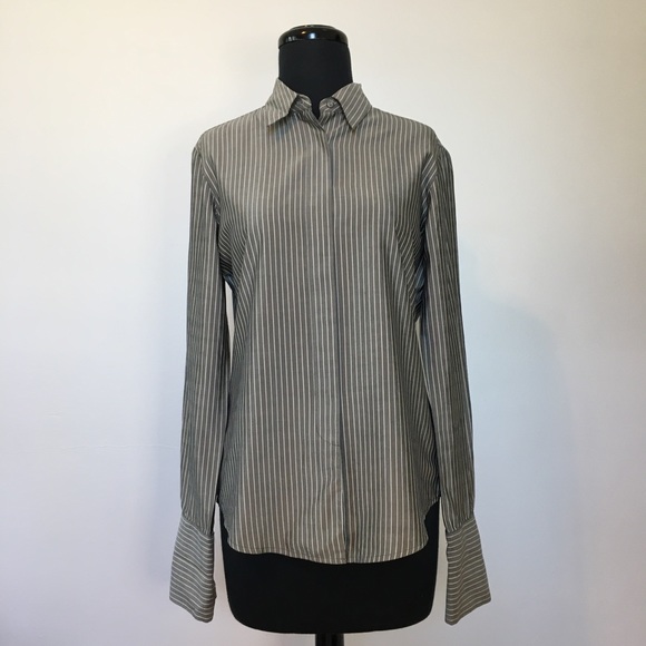 VTG Brooks Brothers Silk Button Down Blouse, 2 - Picture 1 of 10